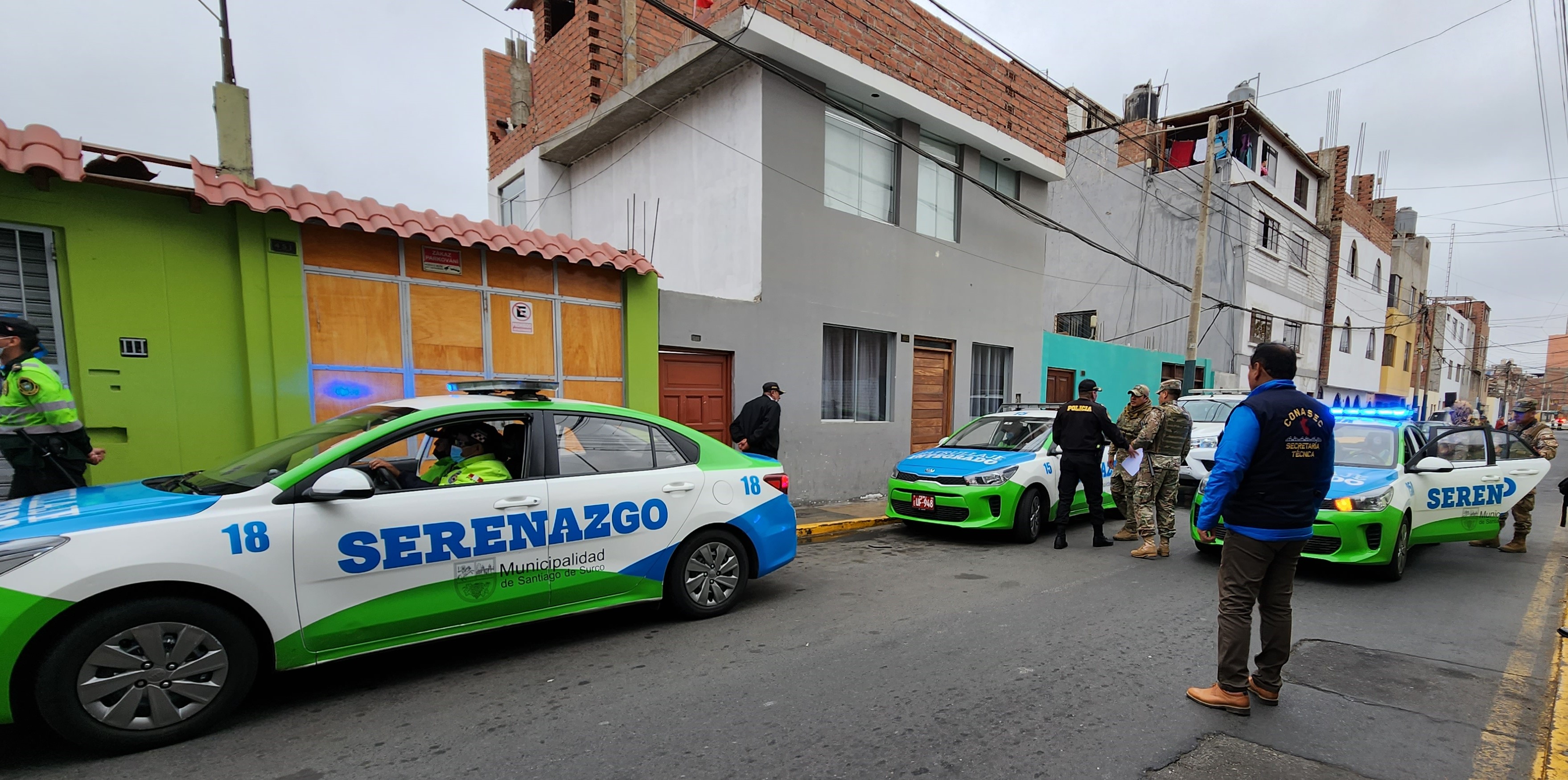 Mininter supervisa acciones de patrullaje integrado en Santiago de Surco
