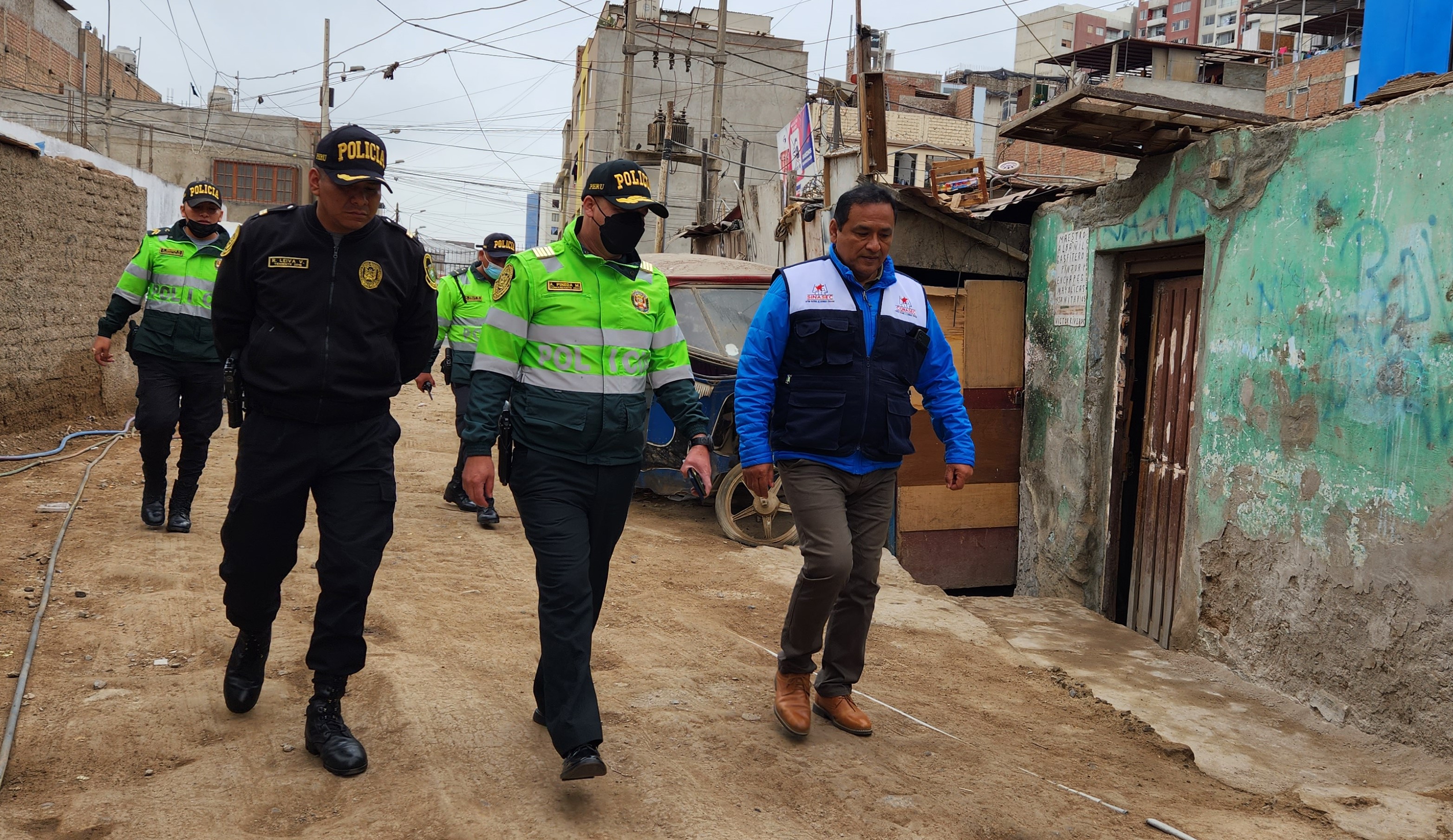 Mininter supervisa acciones de patrullaje integrado en Santiago de Surco