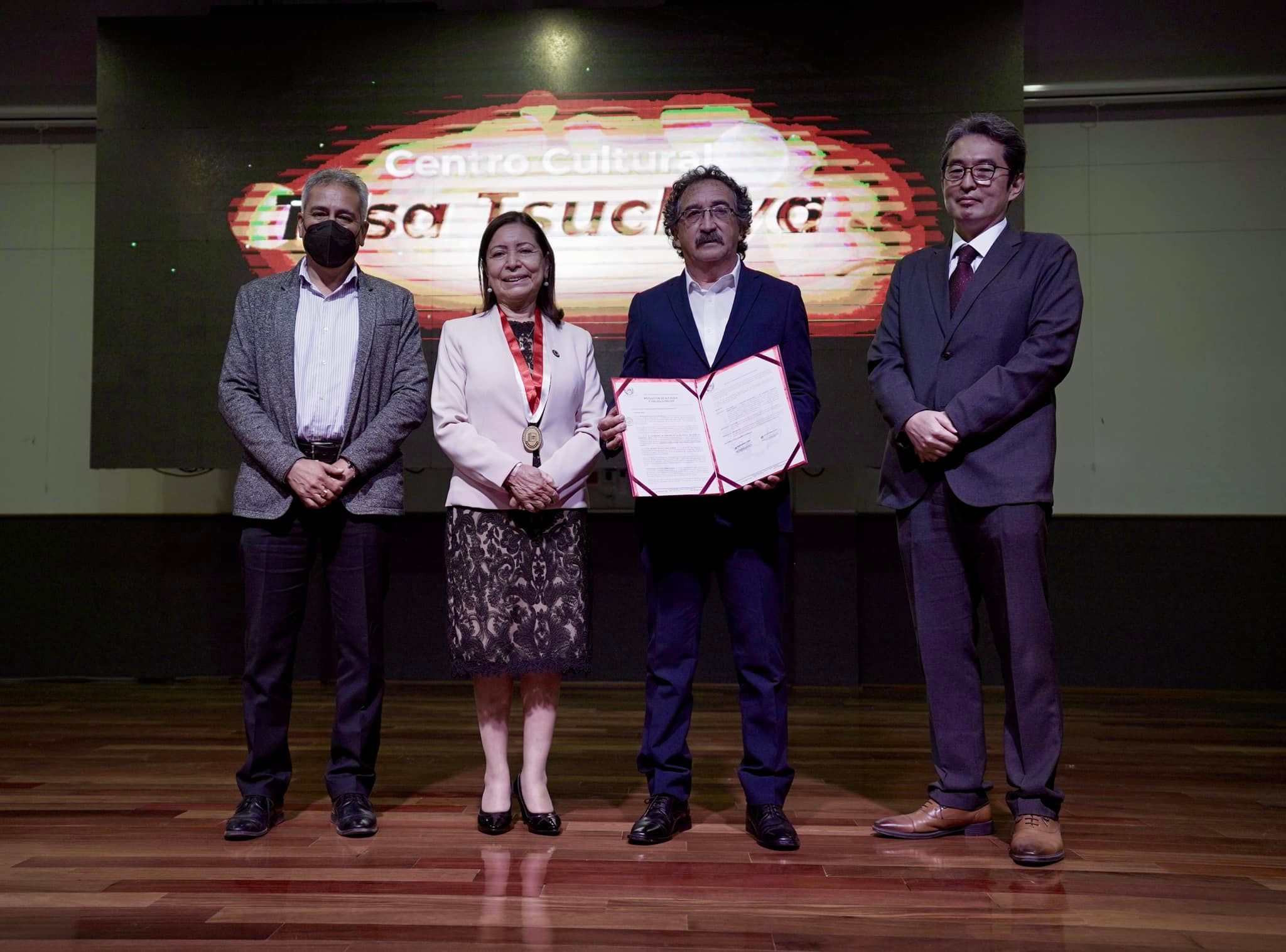 Alcalde y regidores provinciales participan de ceremonia de inauguración en la UNAB