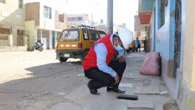 Contraloría alerta trabajos no ejecutados en obra de agua y alcantarillado en Ica