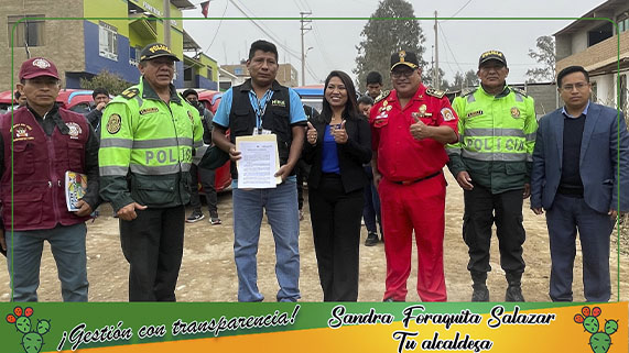 Juramentación de la Red de Cooperantes de Villa Jardín Cucuya