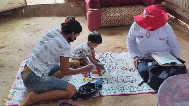 Atención familia usuaria SAF - Ucayali