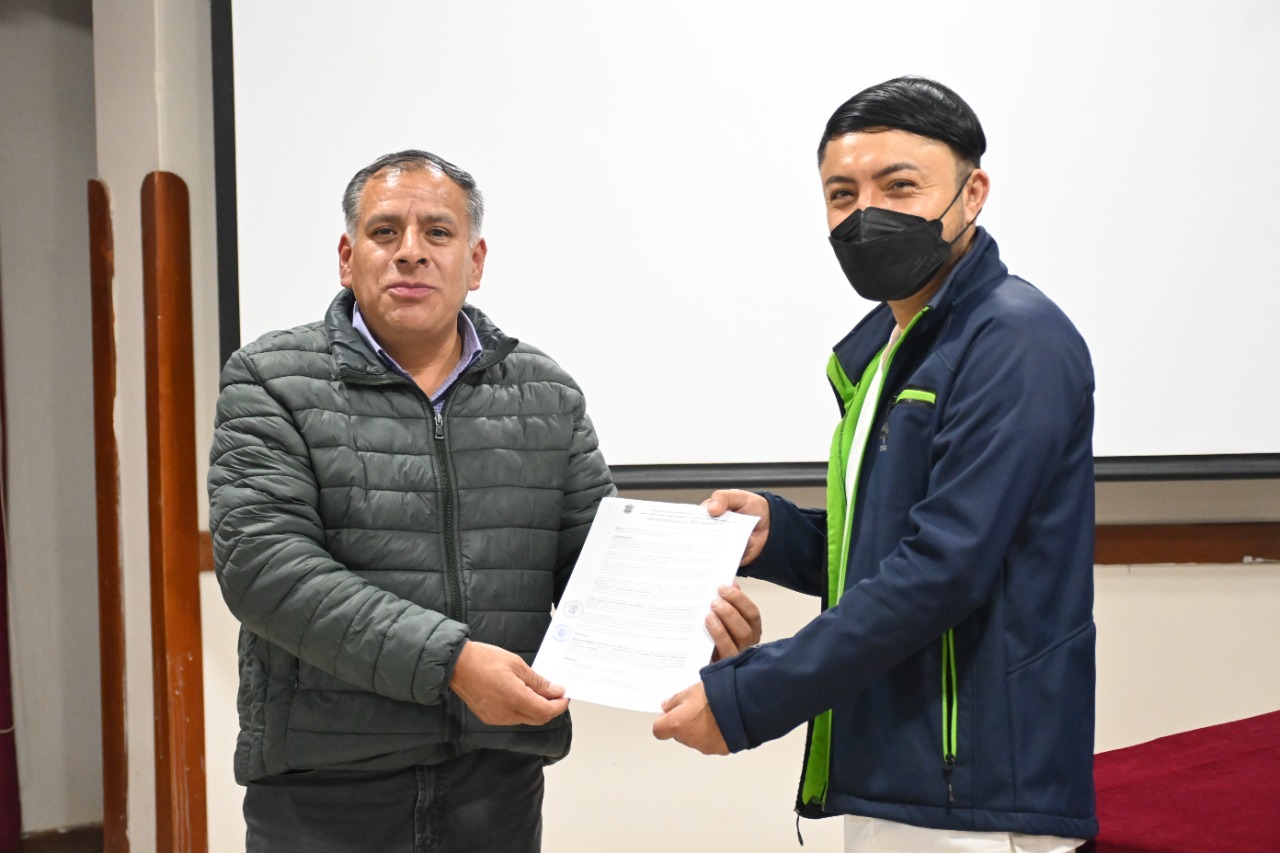 Reconocimiento a docentes, estudiantes y ciudadanos que participaron en el programa “Chachapoyas comunidad saludable”