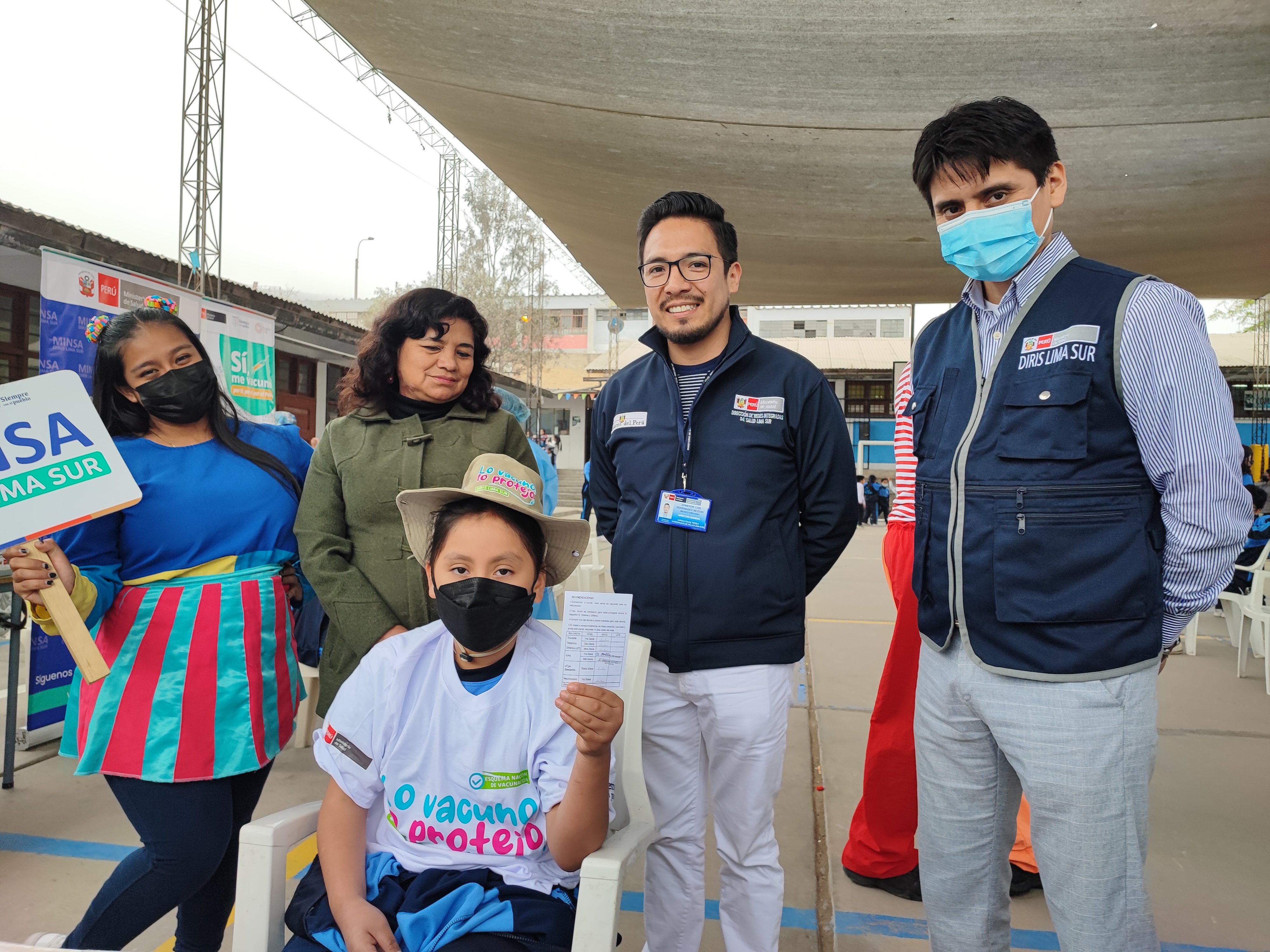 Niños y niñas de Lima Sur serán protegidos contra 26 enfermedades en gran jornada de vacunación