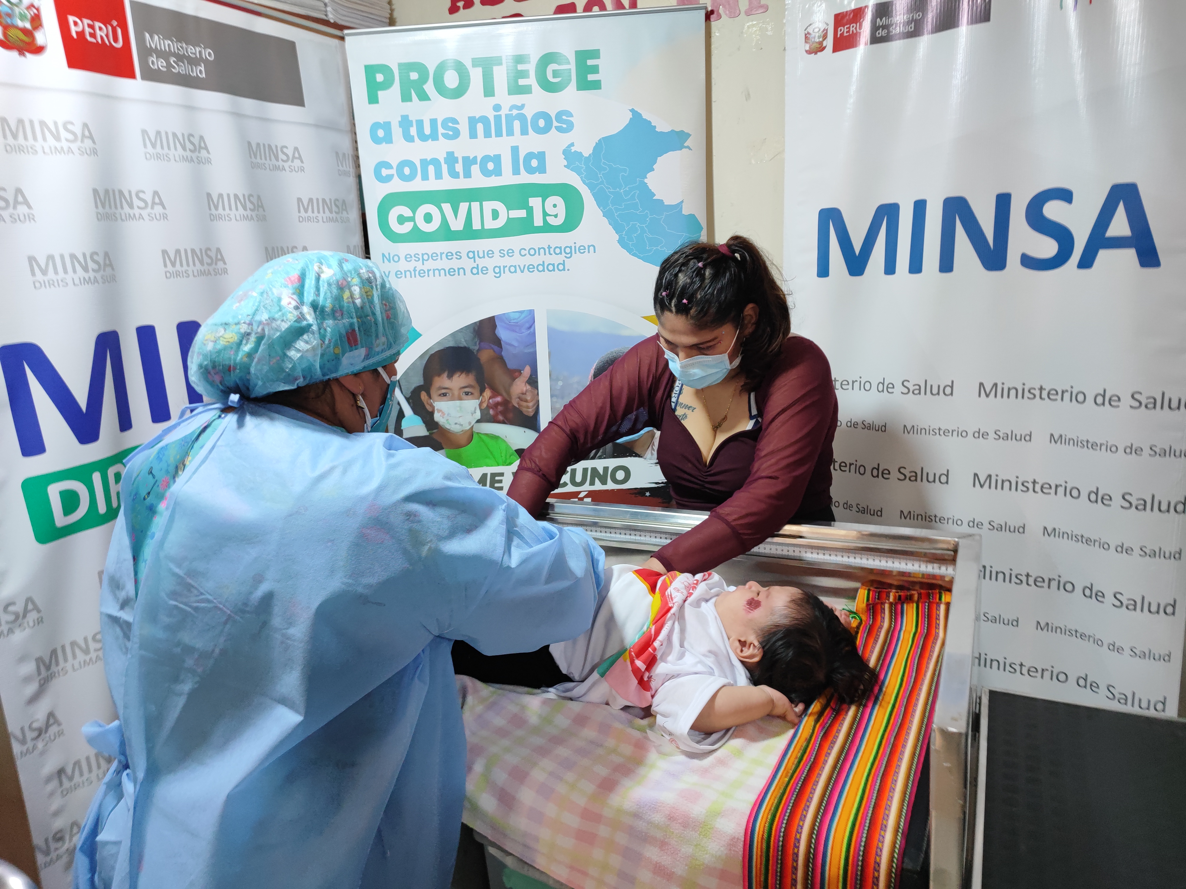 Niños y niñas de Lima Sur serán protegidos contra 26 enfermedades en gran jornada de vacunación