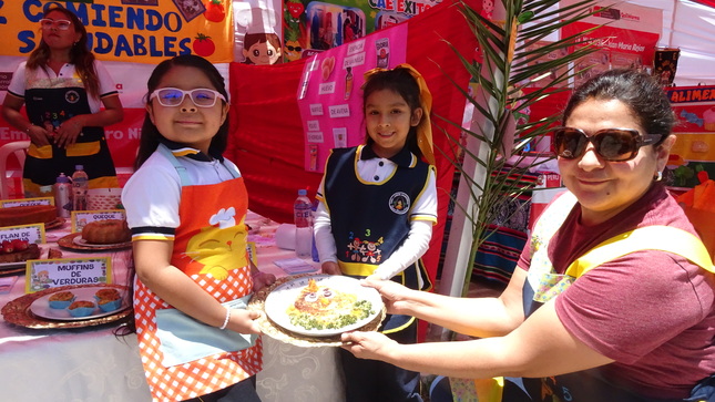 Feria de alimentación saludable en Tacna
