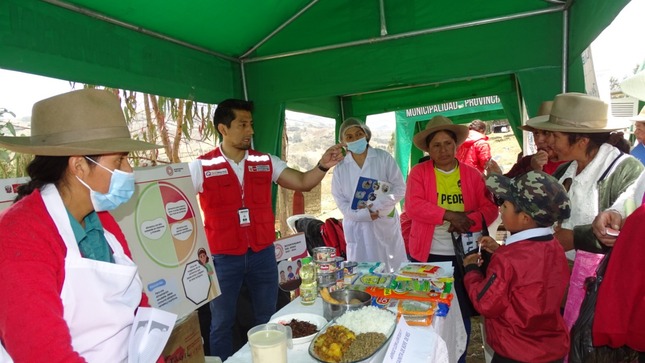 Alimentación saludable en Julcán