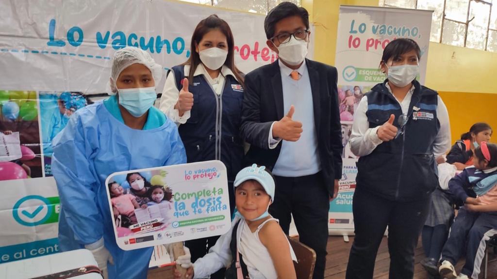 Puno Segunda Jornada Nacional de Vacunación del Esquema Regular se realizará mañana 29 de octubre en Juliaca