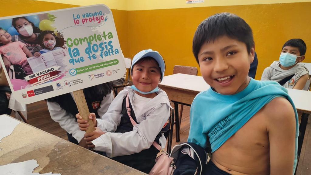 Puno Segunda Jornada Nacional de Vacunación del Esquema Regular se realizará mañana 29 de octubre en Juliaca