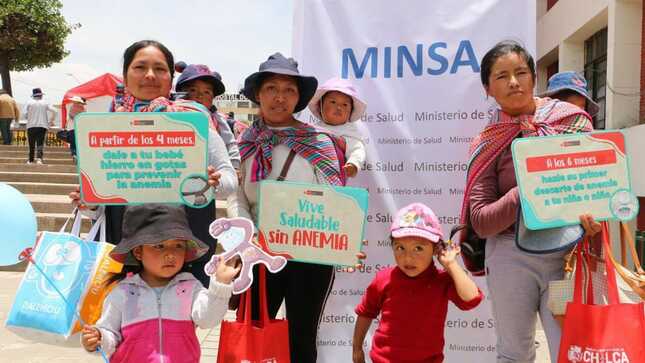 En el período 2017-2021, Cajamarca, Huánuco y Junín lograron disminuir la prevalencia de anemia
