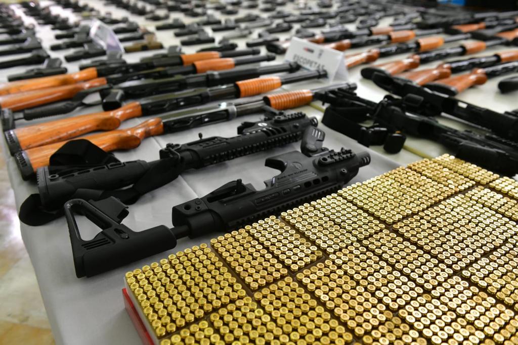 Más de 3000 armas de fuego incautó Sucamec en los últimos tres meses