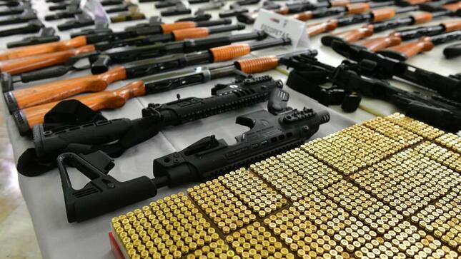 Más de 3000 armas de fuego incautó Sucamec en los últimos tres meses
