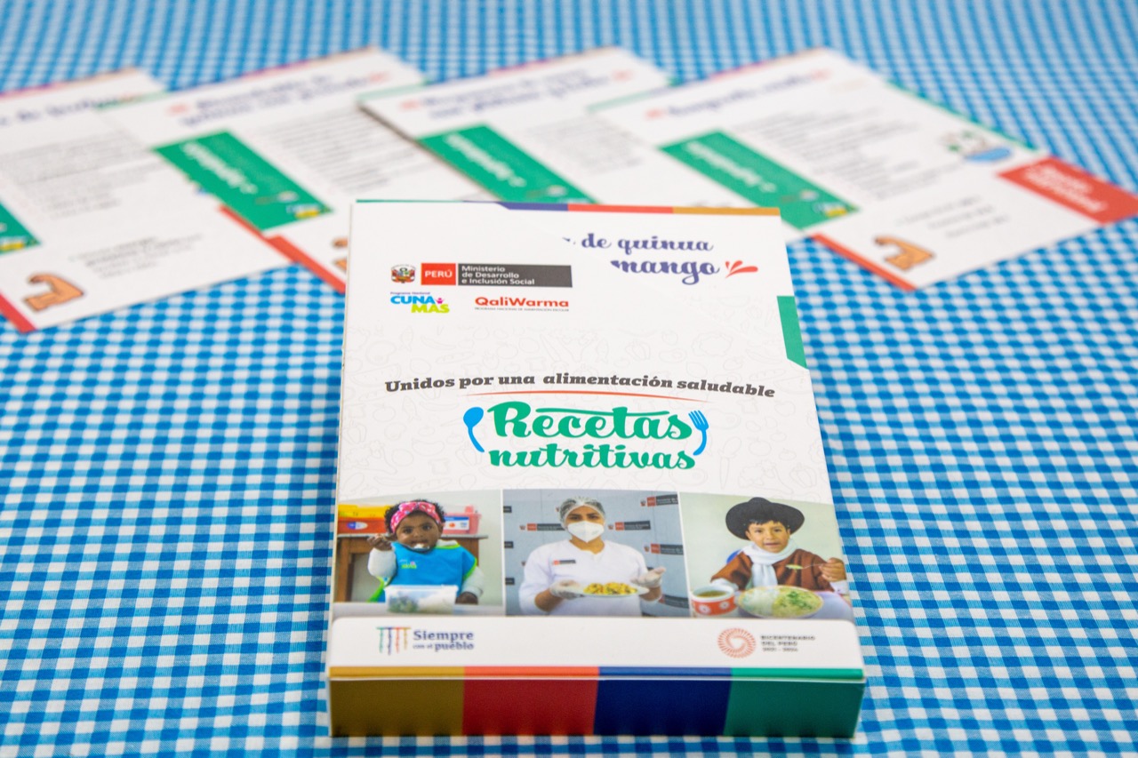 Recetario Cuna Más y Qali Warma
