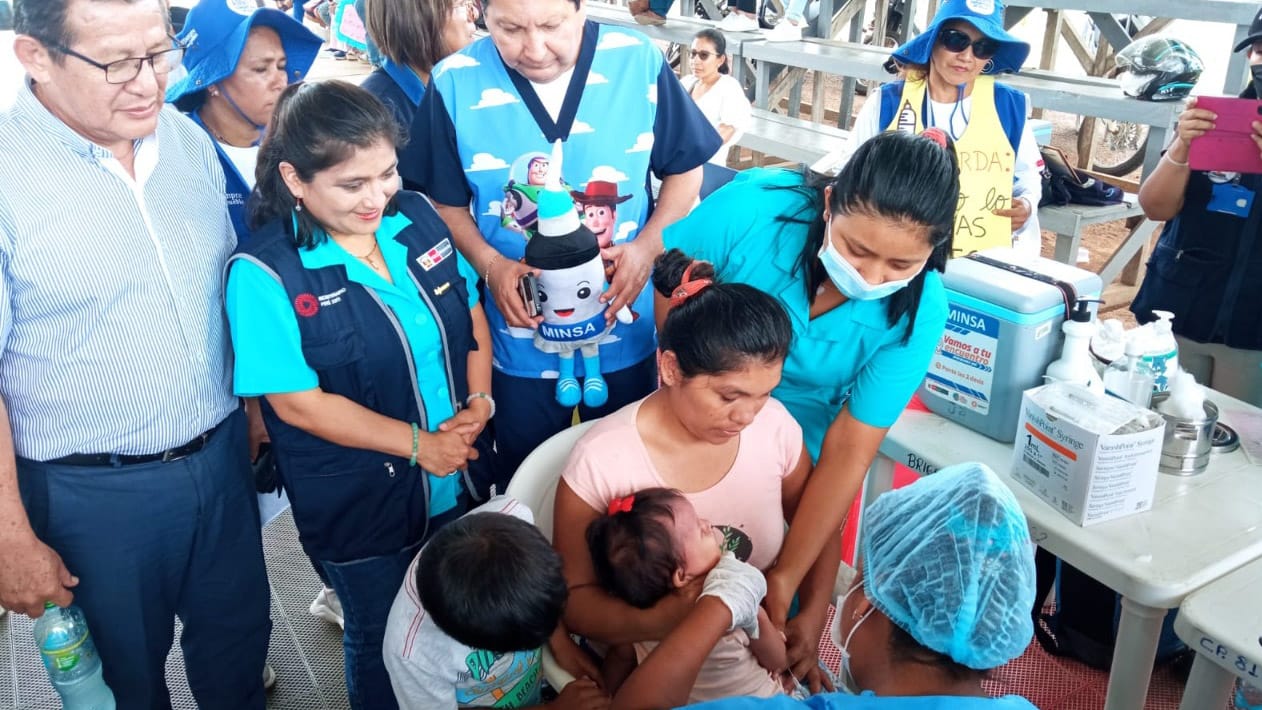 Madre de Dios fue sede del lanzamiento de la Segunda Jornada Nacional de Vacunación