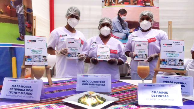 Recetario Unidos por una alimentación