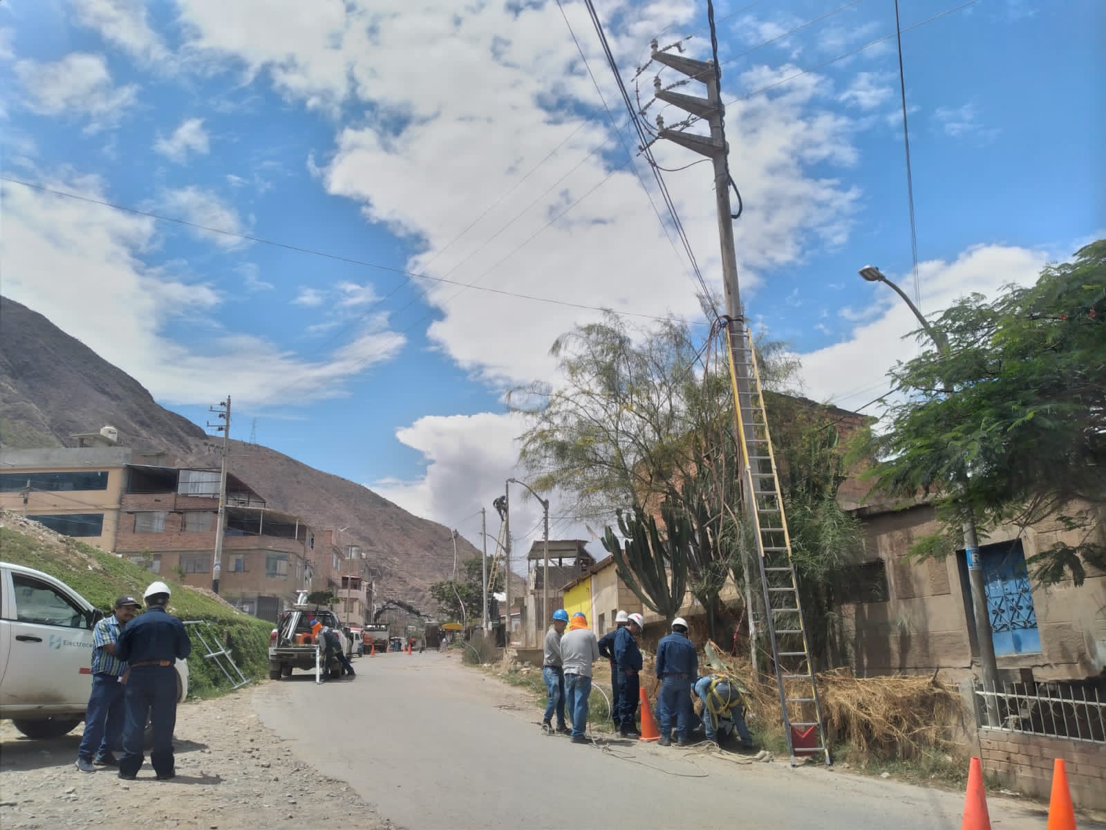 proyecto de electrificación de Huánuco