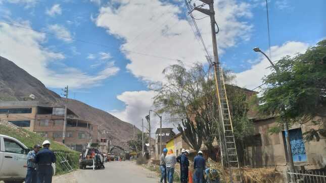 proyecto de electrificación de Huánuco