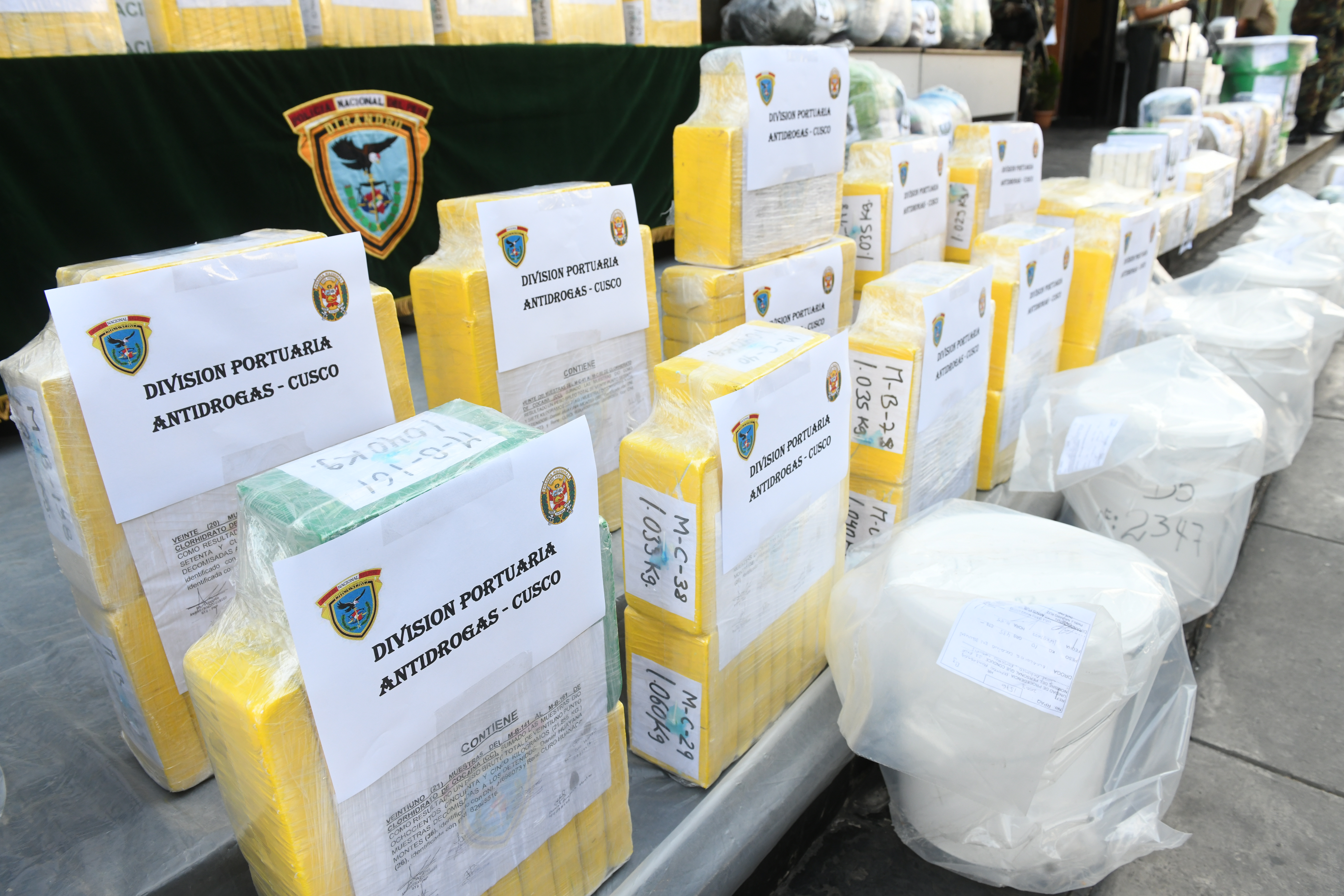 Dirandro decomisó más de 28 toneladas de droga en los últimos 100 días