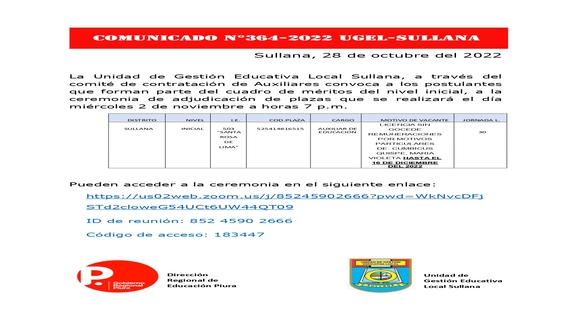 Comunicado 364