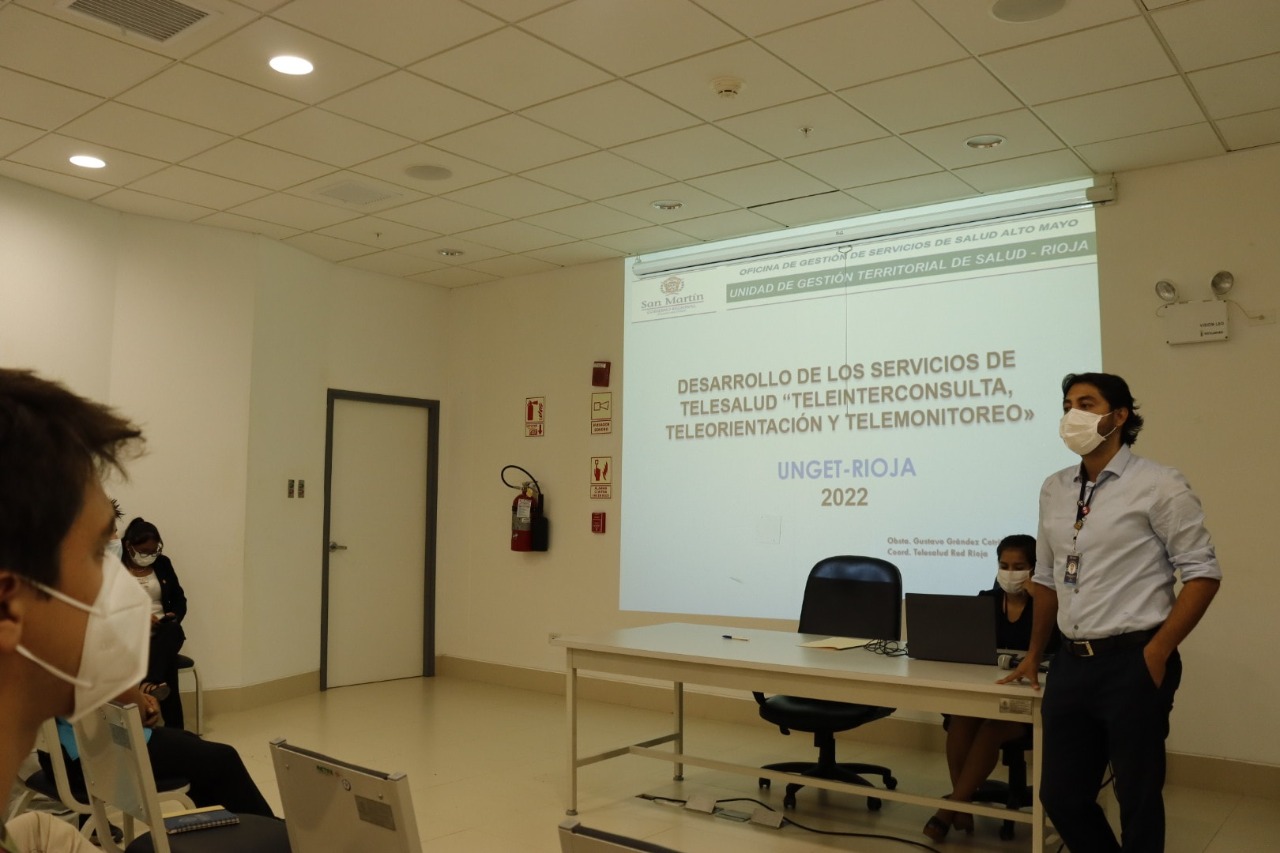 Capacitación en Telesalud al Personal de Salud de Rioja