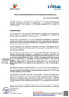 Vista preliminar de documento RESOLUCIÓN DE ADMINISTRACIÓN N° 033-2022-SIS-FISSAL/OA.pdf