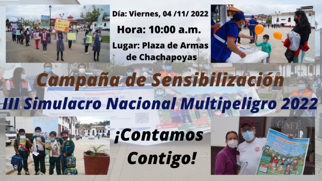 Gráfica de la Campaña de Sensibilización del III SNM 2022.