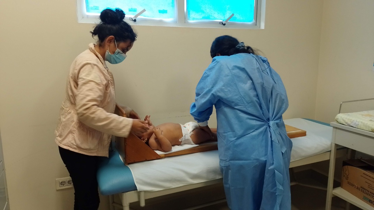 Atención de niños y niñas menores de 5 años en el hospital de Tocache.