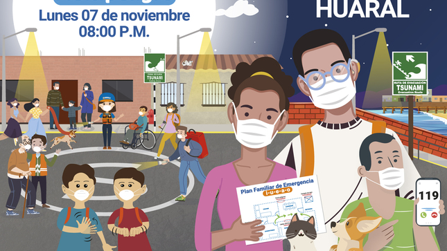 SE REALIZARÁ SIMULACRO NACIONAL MULTIPELIGRO