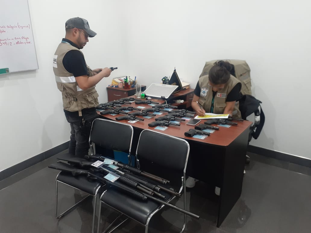 Operativos en la región San Martín.