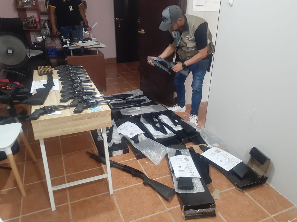 Operativos en la región San Martín.