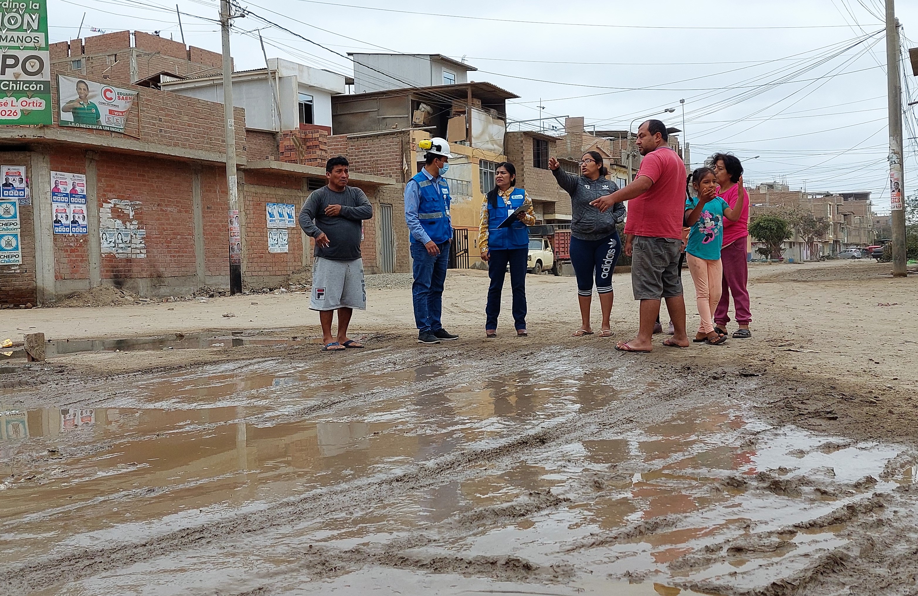Sunass monitoreó atención tras colapso de desagües