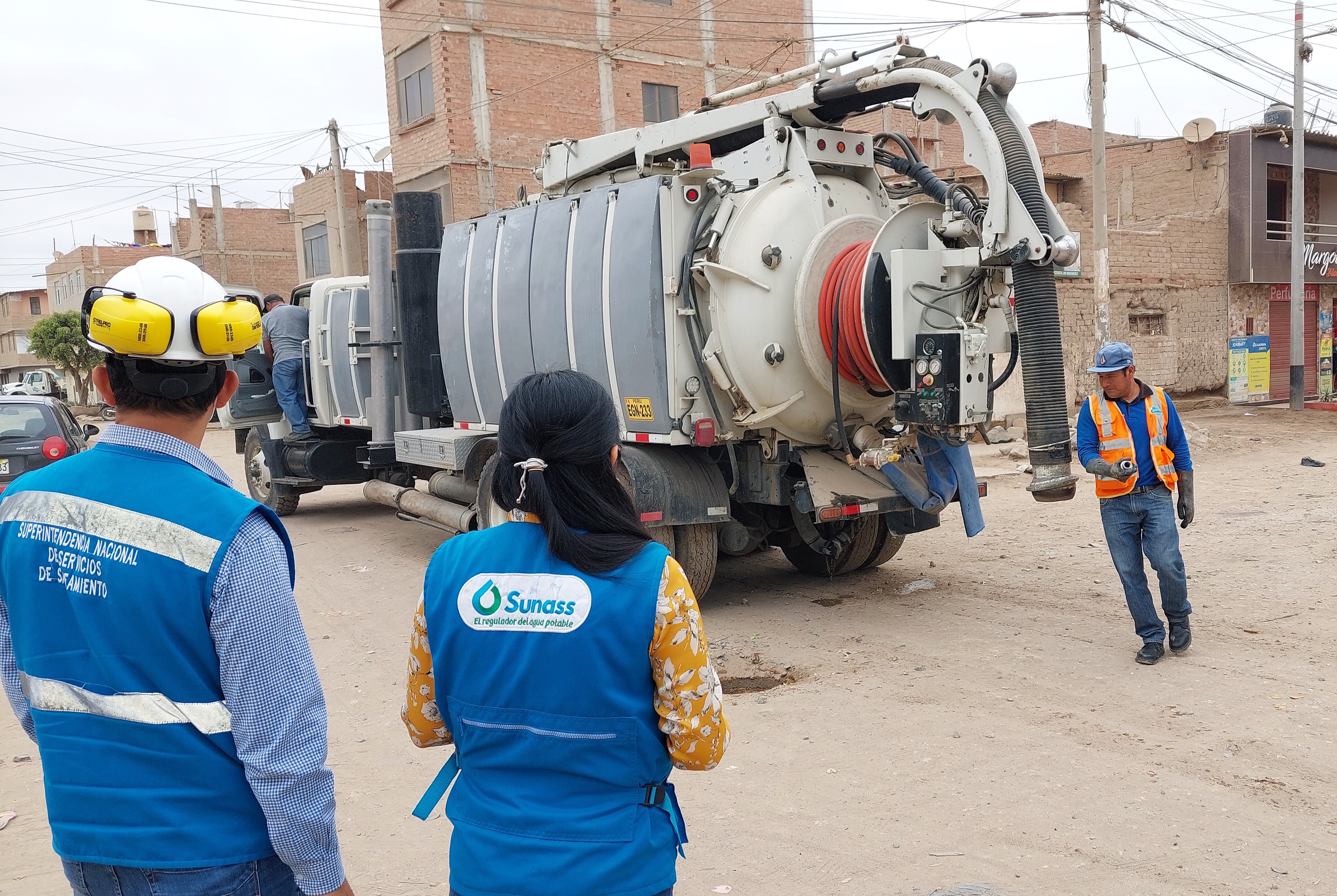Sunass monitoreó atención tras colapso de desagües