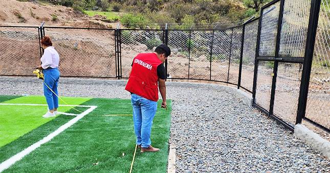 Contraloría advierte deficiencias en la construcción de estadio municipal de Colpas