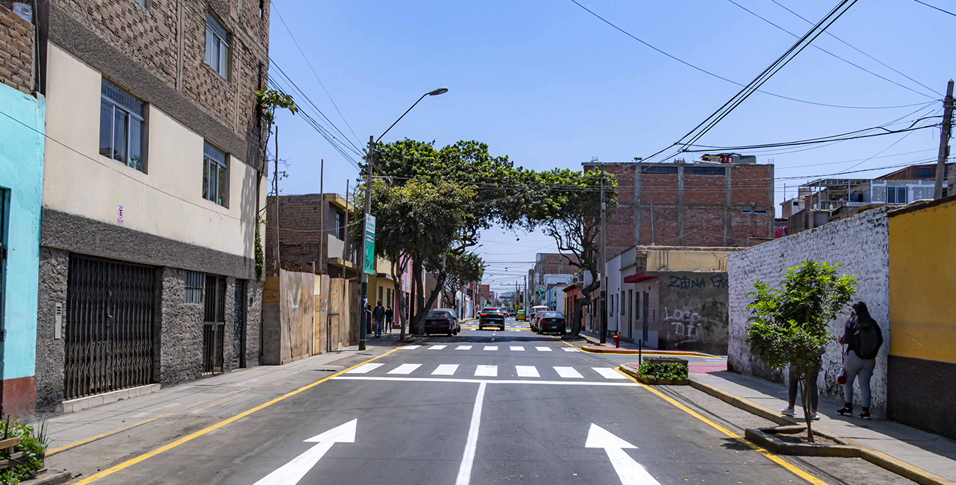 ¡La Avenida Lima y Jr Corpancho están Listas!