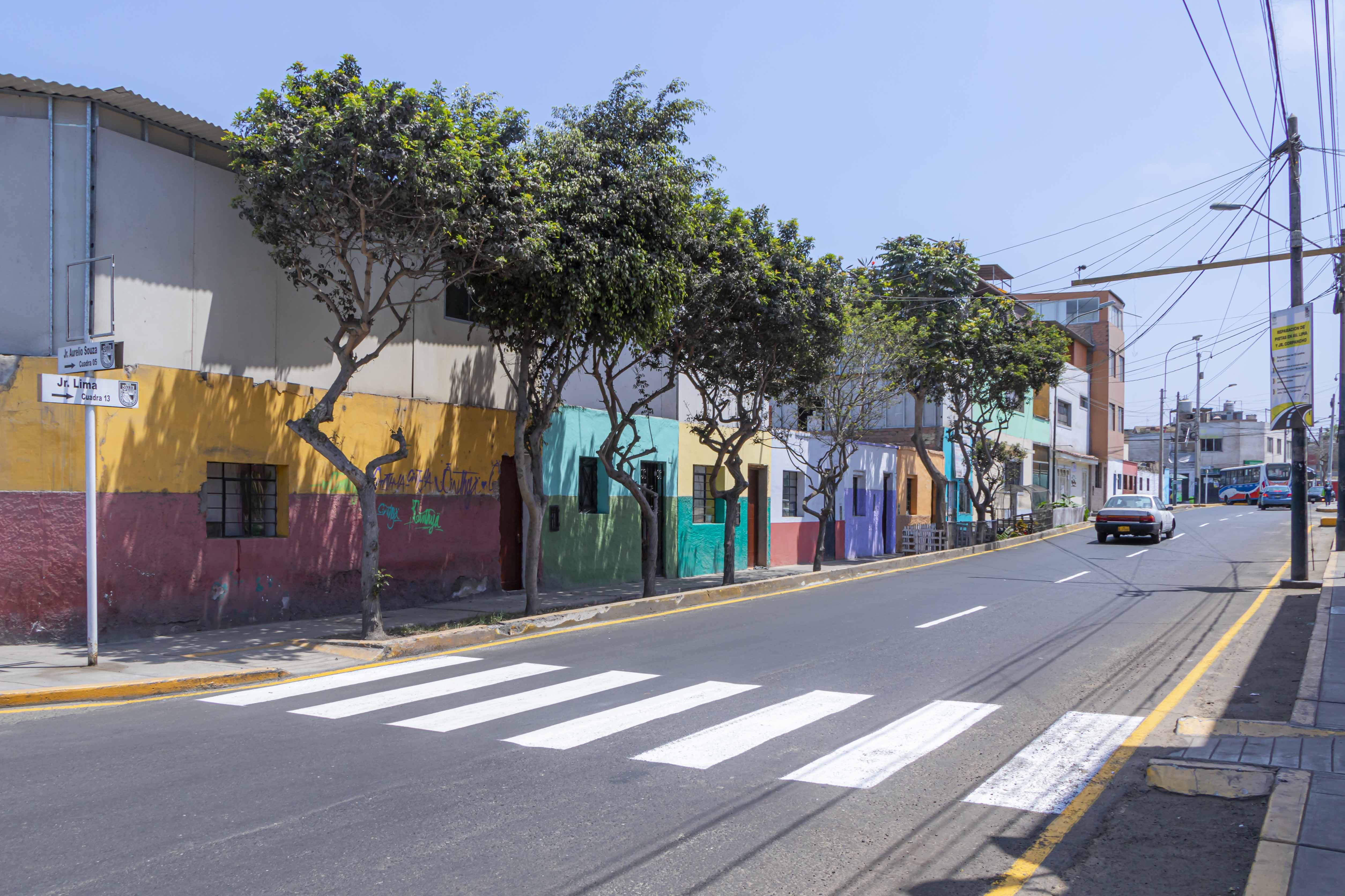 ¡La Avenida Lima y Jr Corpancho están Listas!