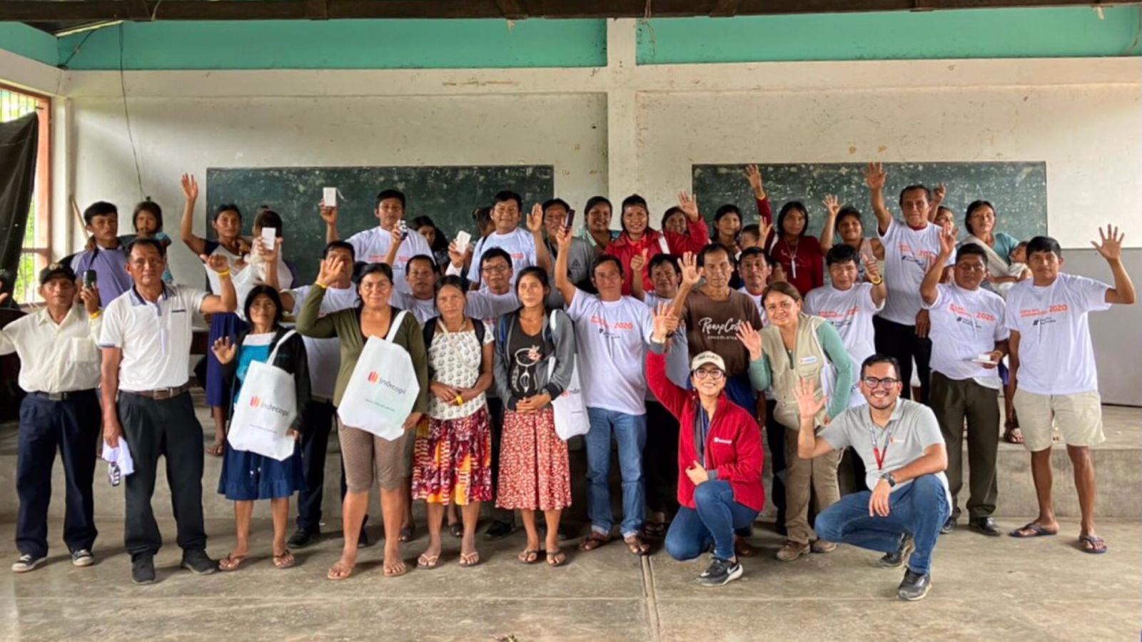 En Chiriaco, Amazonas, el Indecopi dictó talleres para el registro de 230 conocimientos colectivos del pueblo awajún