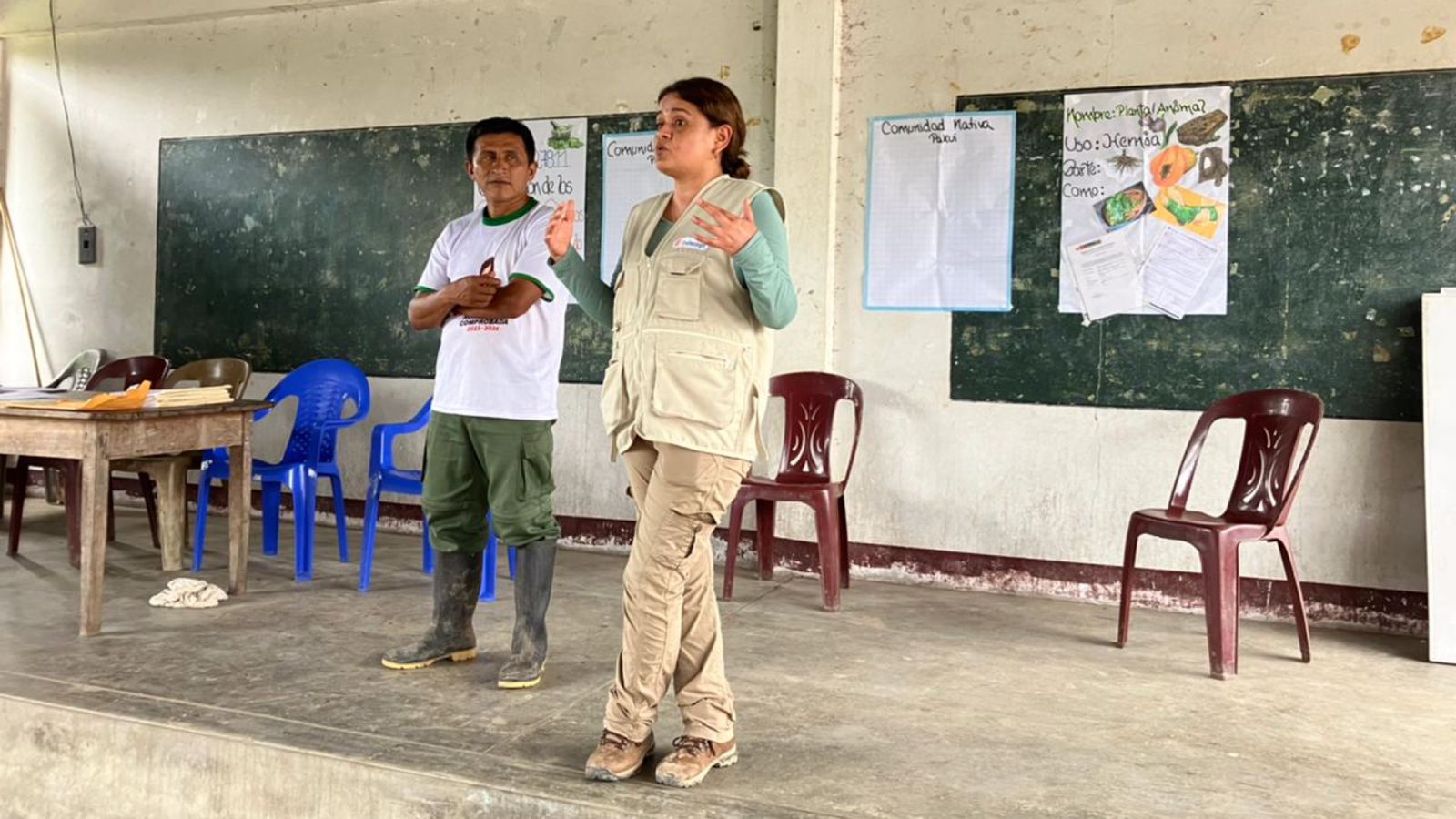 En Chiriaco, Amazonas, el Indecopi dictó talleres para el registro de 230 conocimientos colectivos del pueblo awajún