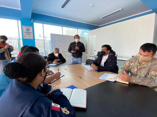 Integrantes de la plataforma de Defensa Civil sostienen importante reunión
