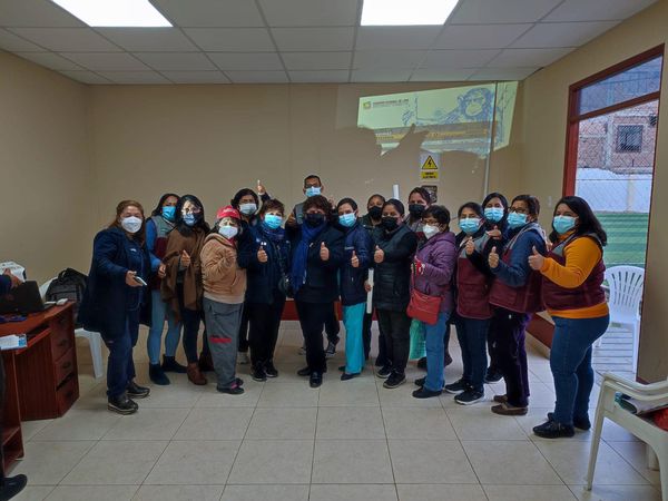 Agentes comunitarios de salud son capacitados 
