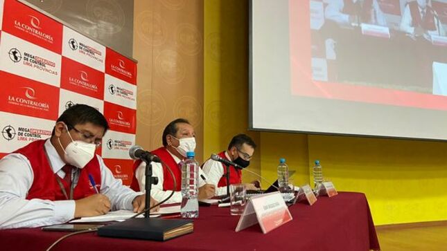 Alcalde y Gerente Municipal participan de la presentación de MegaOperativo