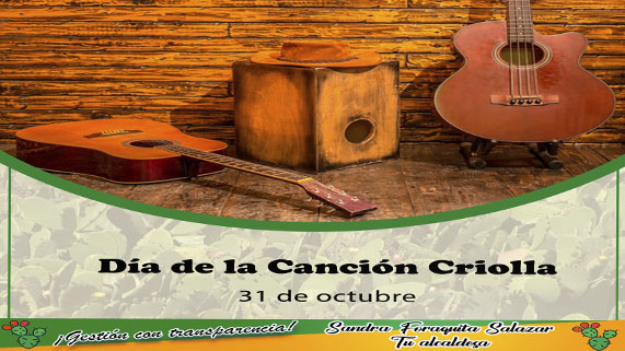 Día de la Canción Criolla, un día lleno de cultura y tradición al ritmo de cajón y guitarra, en esta fecha los peruanos rendimos homenaje a este género musical que ha engrandecido nuestro país.