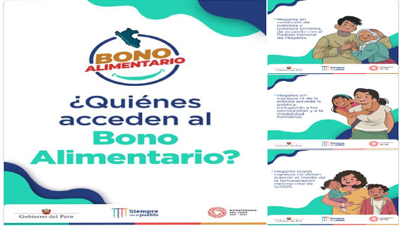 El Gobierno del Perú esta otorgando un subsidio monetario individual de S/ 270 (Doscientos setenta soles) a más de 4.2 millones de peruanos mayores de edad en situación de pobreza o pobreza extrema, esto de acuerdo a la clasificación SISOFH, para ayudarlos ante el incremento del precio de los productos de primera necesidad.