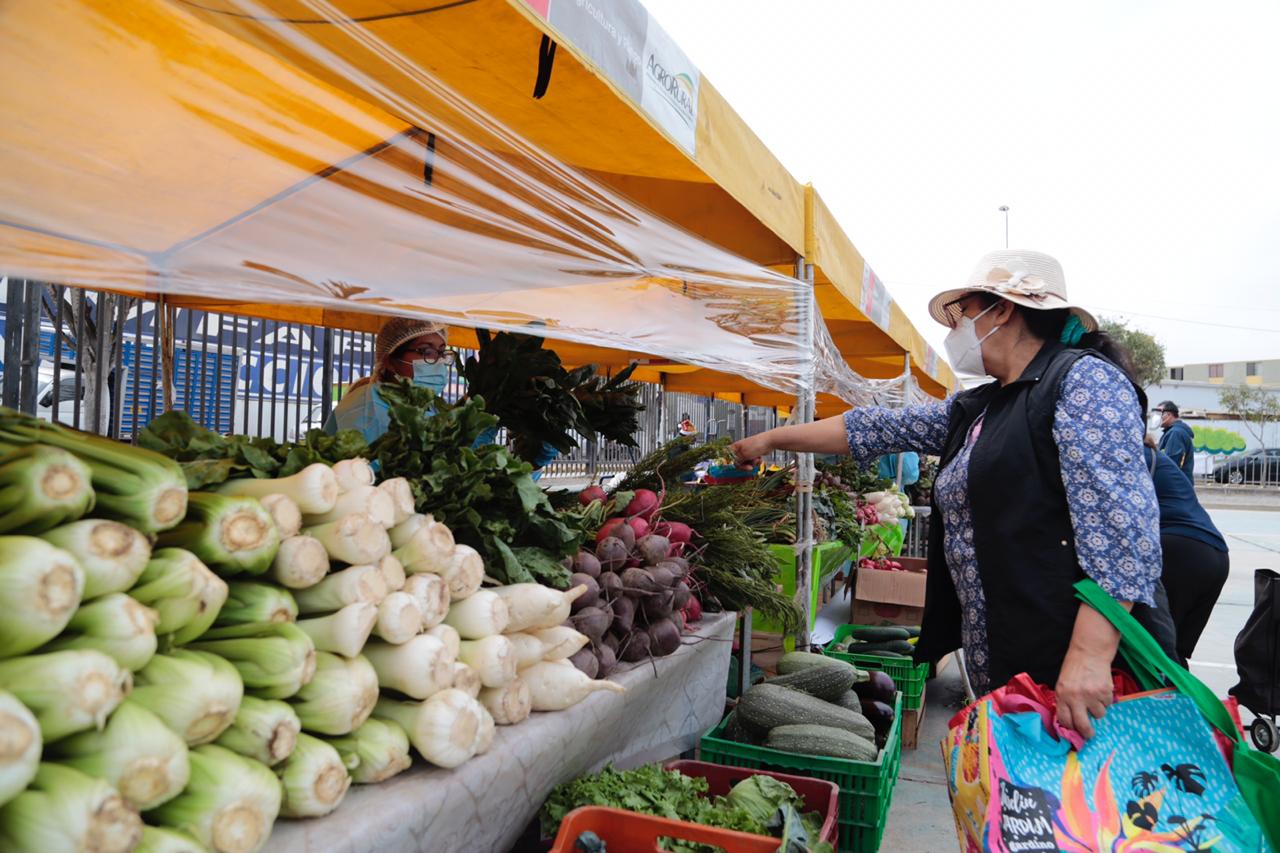 Agro Rural del Midagri estará presente, este sábado 05 y domingo 06 de noviembre, con más de 5 toneladas de alimentos de la Agricultura Familiar en el Parque Las Gaviotas del distrito de Chorrillos.