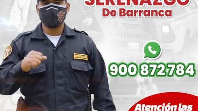 Municipalidad da a conocer el nuevo número de la central de serenazgo