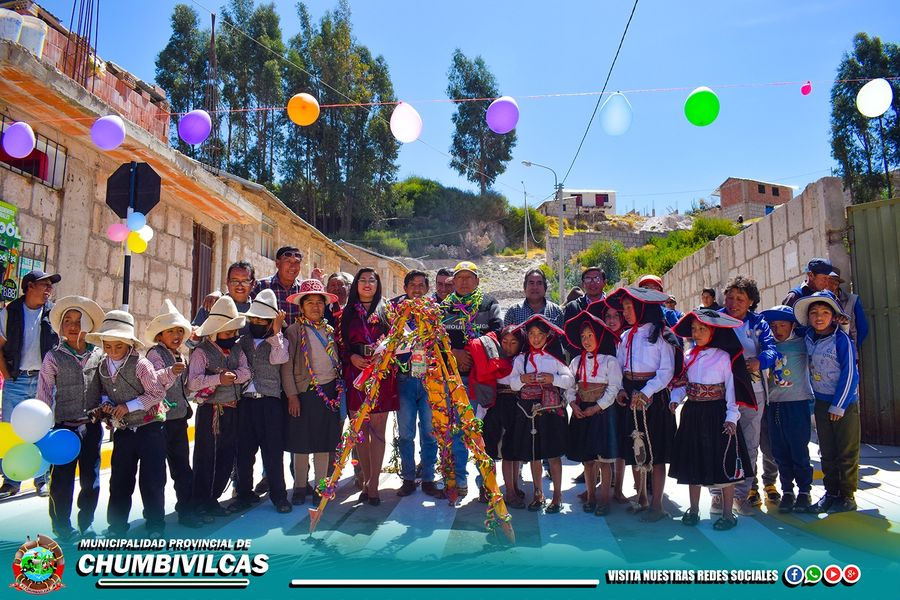 INAUGURACIÓN DE LA OBRA “CREACIÓN DEL SERVICIO DE TRANSITABILIDAD PEATONAL Y VEHICULAR DE APV JOSÉ CARLOS MARIÁTEGUI Y LICENCIADOS PRIMERA ETAPA DEL DISTRITO DE SANTO TOMÁS”