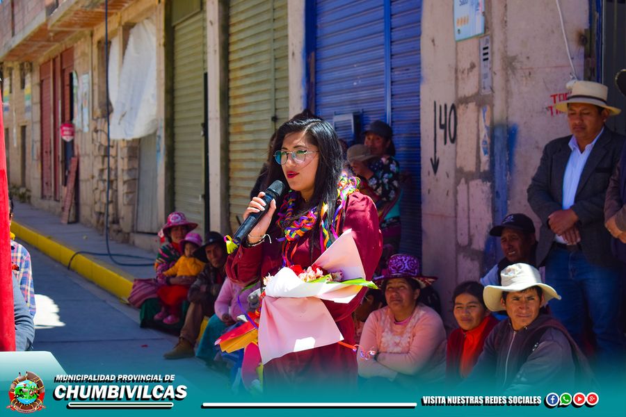 INAUGURACIÓN DE LA OBRA “CREACIÓN DEL SERVICIO DE TRANSITABILIDAD PEATONAL Y VEHICULAR DE APV JOSÉ CARLOS MARIÁTEGUI Y LICENCIADOS PRIMERA ETAPA DEL DISTRITO DE SANTO TOMÁS”