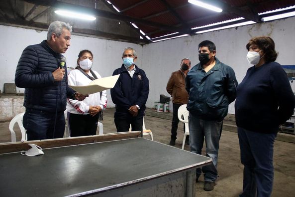 Alcalde se reúne con moradores del Centro Poblado Carretería