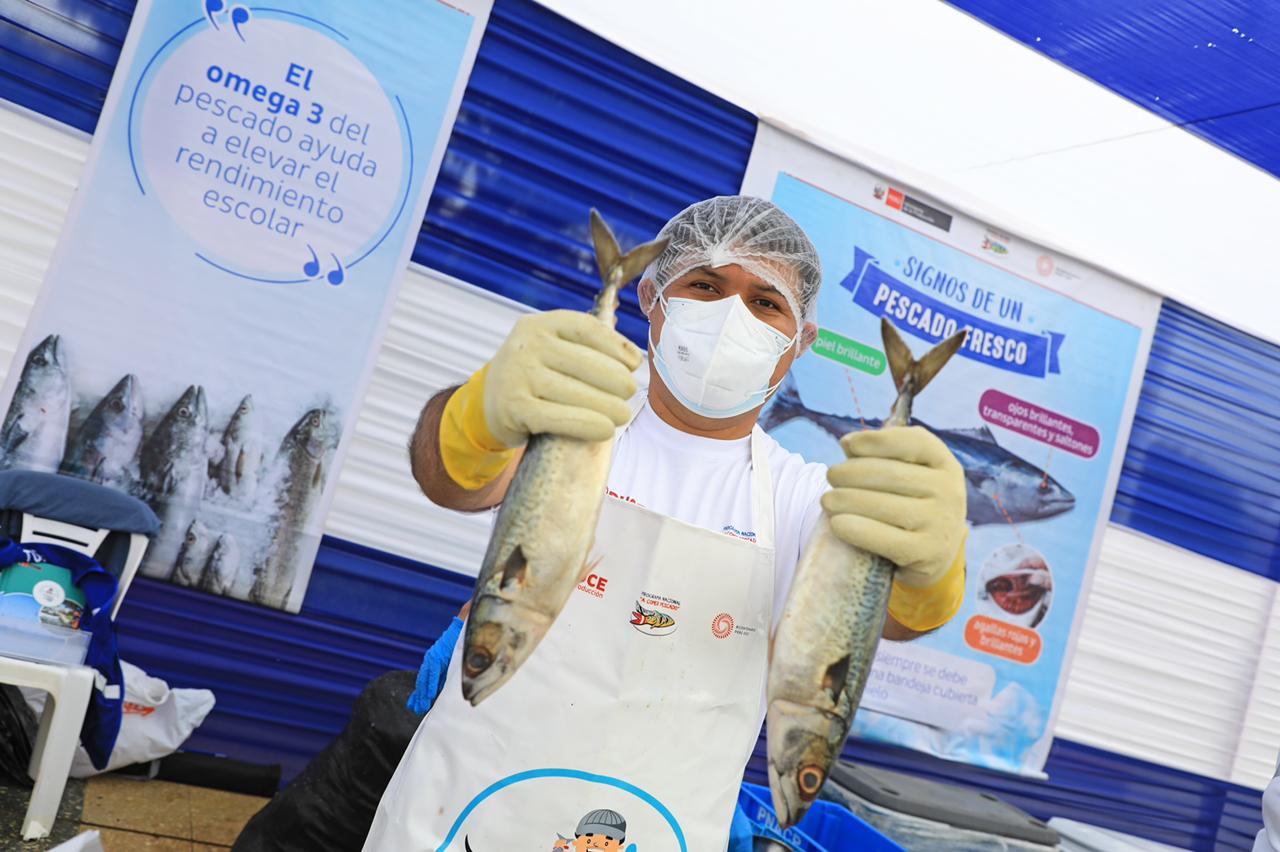 Imagen de feria "Mi Pescadería" del Programa Nacional "A Comer Pescado"