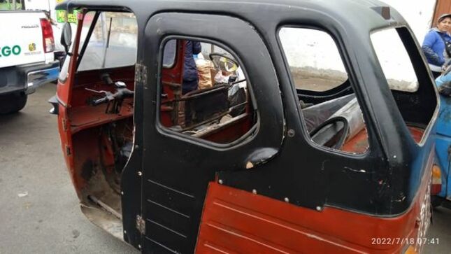 Serenazgo recupera mototaxi robada en Barranca
