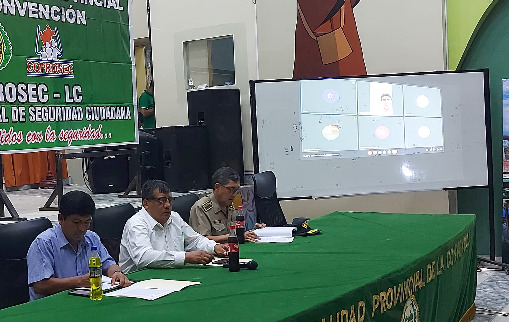 COPROSEC aprueba plan de trabajo por fiesta de todos los santos